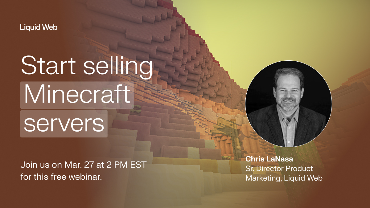 Minecraft’s player base is about to grow — are you ready to capitalize on it? 🎮💰

If you’re a gaming enthusiast with some server know-how, now is the perfect time to turn your passion into profit ahead of the #Minecraft movie 🎥🔥

Join Liquid Web for a step-by-step guide on