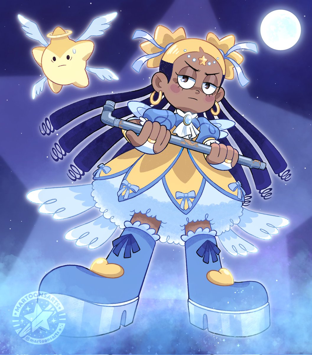 martoonsarts's tweet image. ✨ Magical Girl, Akia! ✨
I just 💜 @kianamaiart ‘s pls pls pls I don’t wanna be a magical girls series concept. Pls pls pls continue this series 🙏
#idontwantotbeamagicalgirl #pleasepleasepleaseidontwannabeamagicalgirl #magicalgirl #cartoon #fanart #indieanimation #digitalart
