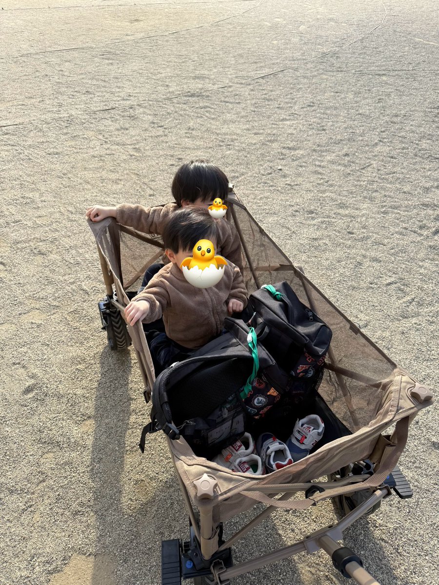 paso3mitsuo3's tweet photo. 3月から保育園に行き始めました😆
大活躍のアウトドアワゴン🏕️

駐車場は危ないからね。
荷物もたくさんあるから、これが1番いいんだ。

決してキャンプギアを買いたいからと言って、子どもを理由にしたわけじゃないんだ。

#キャンプ好きな人と繋がりたい https://t.co/5odalfxd5G