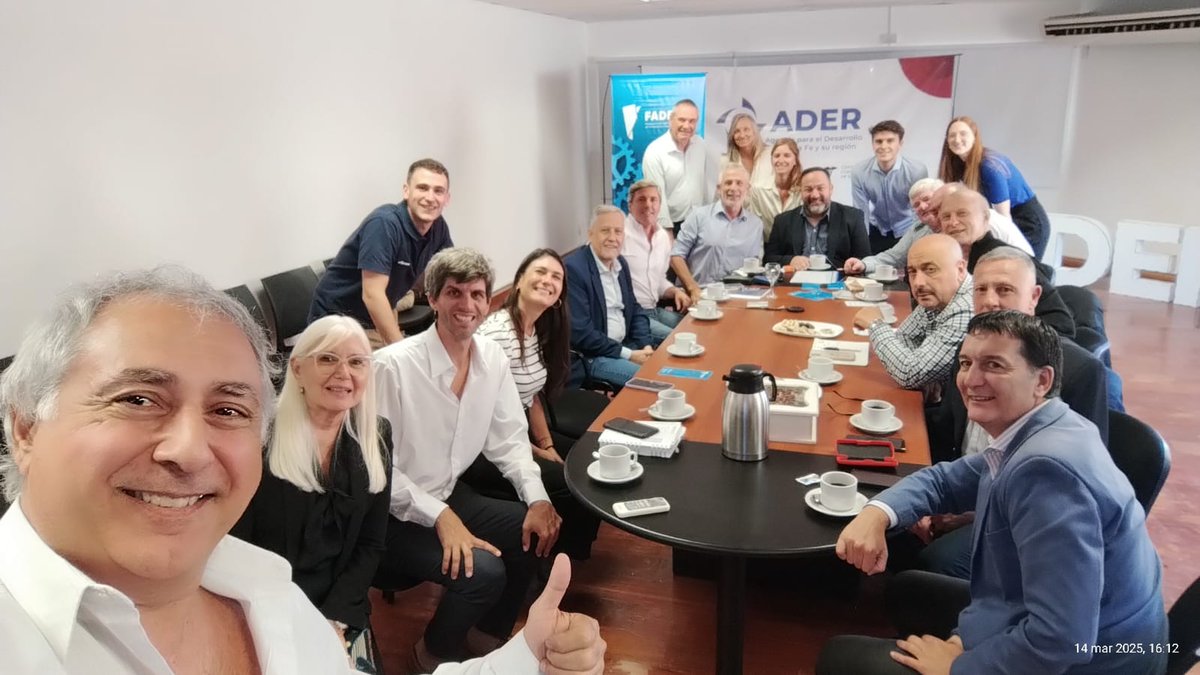 🤝Con el acompañamiento de nuestras instituciones, autoridades provinciales y municipales, asumimos la presidencia de <a href="/FadelraARG/">Federacion Agencias de Desarrollo Local Argentina</a>  y reforzamos nuestro compromiso con el desarrollo regional.
🙌 Felicitaciones Aldo Eggesti