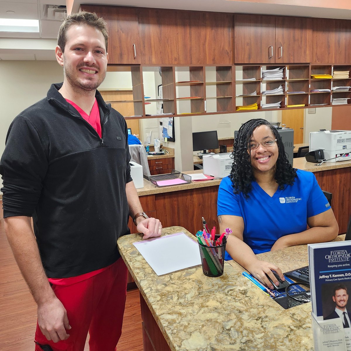 📣 Shout out to our hard-working Citrus Park office staff!

Your dedication, expertise and compassion shine through in the patient care you provide every day. Here’s to the team that always provides exceptional care to our patients, ensuring they get back on their feet and back