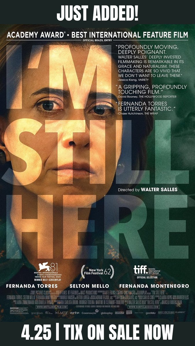 Excited to bring I’M STILL HERE to Bloomington for the first time since its release! April 25th, tickets on sale now