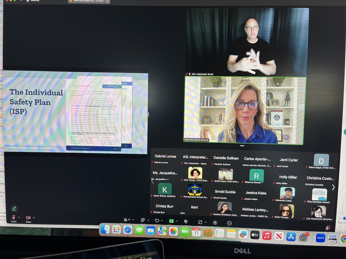 What a special honor to present <a href="/SafeSchoolsOrg/">Safe & Sound Schools</a>'s program #EspeciallySafe for the Deaf School Safety Task Force! This incredible group of professionals serves many especially safe students across the nation!
safeandsoundschools.org/programs/espec…