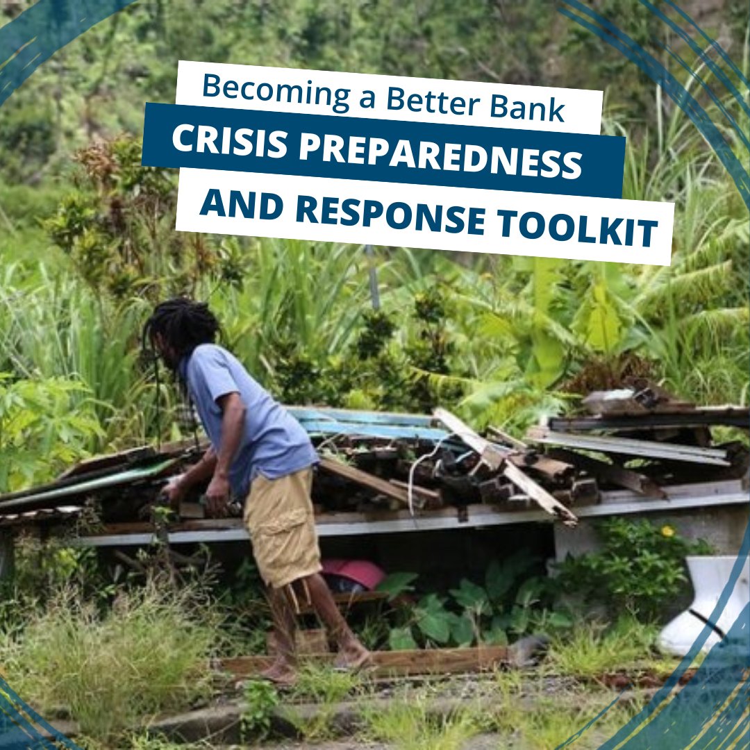 WorldBankGroup's tweet photo. The World Bank Group's Crisis Preparedness and Response Toolkit empowers developing countries to better respond to crises and prepare for future shocks. This innovative suite of tools drives impactful development and resilience. 

Learn more: https://t.co/L6qGrKtPBN https://t.co/8noBhmHDKy