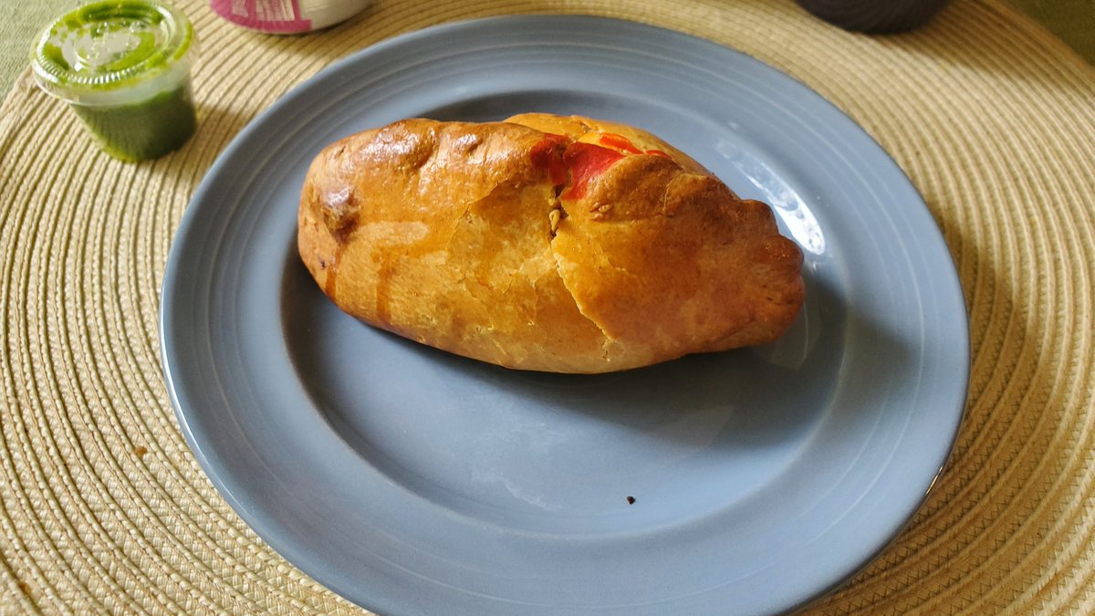 Happy Pi Day! I'm always flexible on what is a pie, as today I got Salteñas (a Bolivian baked pie with basically a meat stew inside!) and a couple small sweet pies.😋

#PiDay #FoodFriday