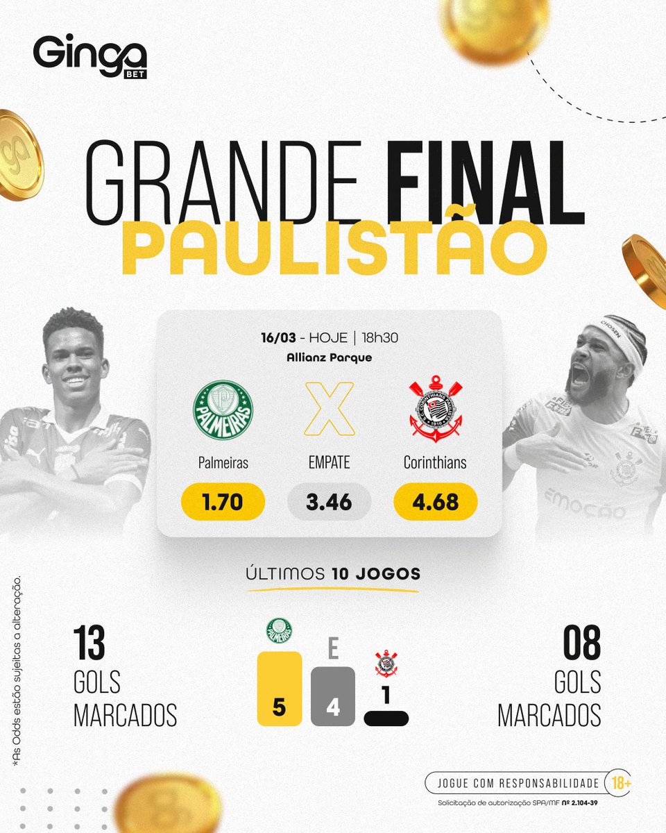 gingabetbrasil's tweet photo. Rivalidade máxima! 🦅🆚🐷

56 títulos em campo e 180 minutos para decidir quem leva em 2025 🏆

Diz aí, quem sai na frente nesse final de semana?

As melhores odds da grande final estão aqui! https://t.co/q2gqK7yh3v

Site para maiores de 18 anos. Jogue com responsabilidade https://t.co/etVM2pDZI1