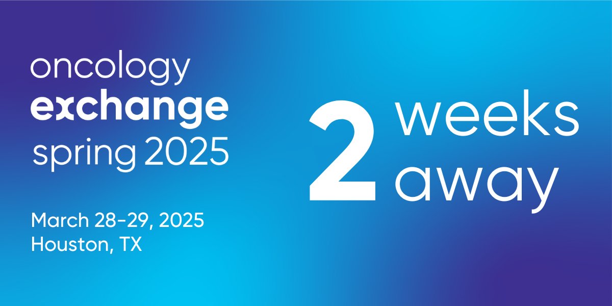 IONOncologyGPO's tweet photo. 2 more weeks until Oncology Exchange Spring! 

We look forward to seeing our GPO members soon in Houston, TX. Attendees can expect 2 days packed with content. 

Learn more about the topics being covered at:  https://t.co/Jk5HzRZMck
#exchangespring2025 https://t.co/hgD8JWmh0M