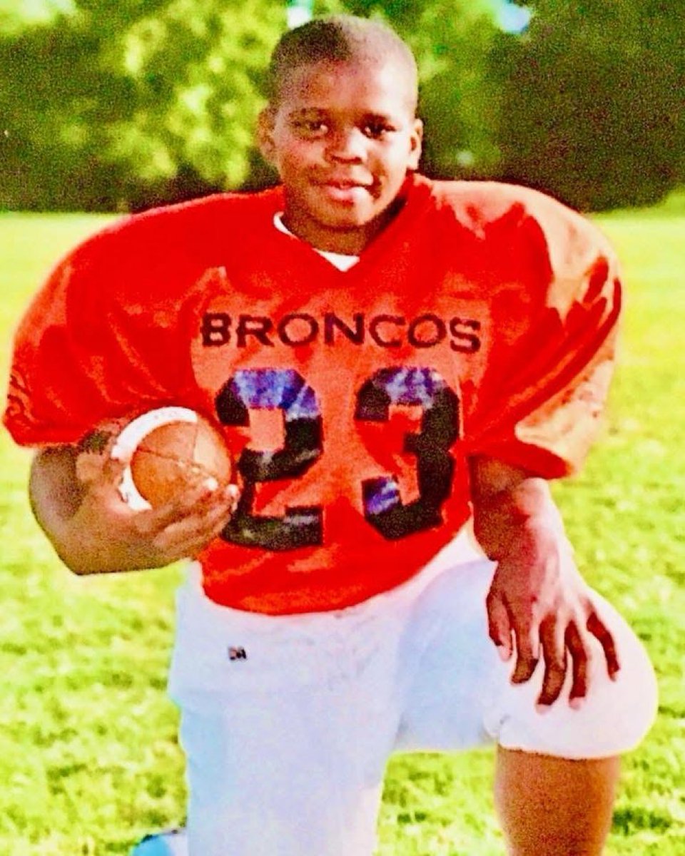Broncos's tweet photo. Meant to be, @DreGreenlaw. 🫶 https://t.co/aiUfxW2t1o