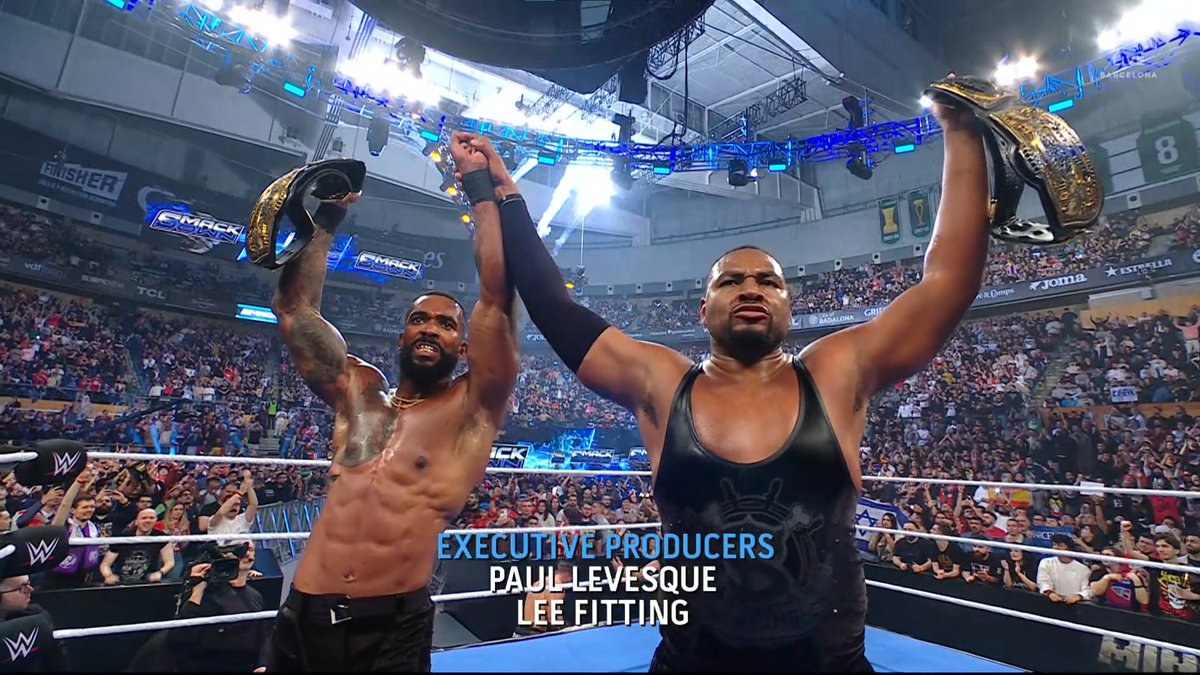 EliteClubS0B's tweet photo. This would've been called a "boring" episode of SmackDown if it had happened in the U.S.

But the Barcelona fans carried this show.

Every match, every segment felt like a big deal.

EUROPEAN FANS NEVER MISS 🔥

#SmackDown https://t.co/v9FUughUTK