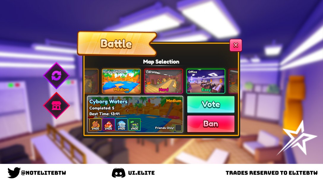 Lunifyyy's tweet photo. Tower Defense! 💣 

See you in the arena! Game-Changing UI Is  just a few steps away. Order Now! 😁

Credits to @NoonRBLX for the sweet map images!

#ROBLOX #RobloxDev #RobloxUI #robloxart #robloxGFX https://t.co/GSBeVUvxc0