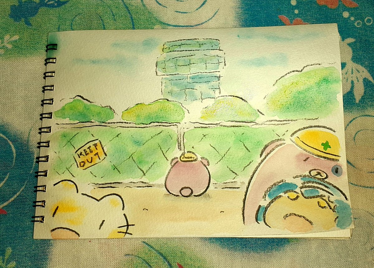 今日も一日
休日出勤 