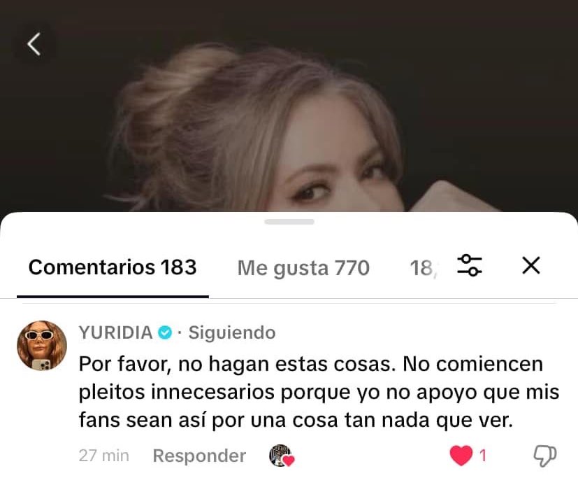 YuridiaMusic's tweet image. La Patrona Yuridia ha hablado; respecto al tema DIME y las comparaciones con ARANZA. Fin al tema NO AL HATE y a disfrutar la música. @yuritaflowers @AranzaOficial