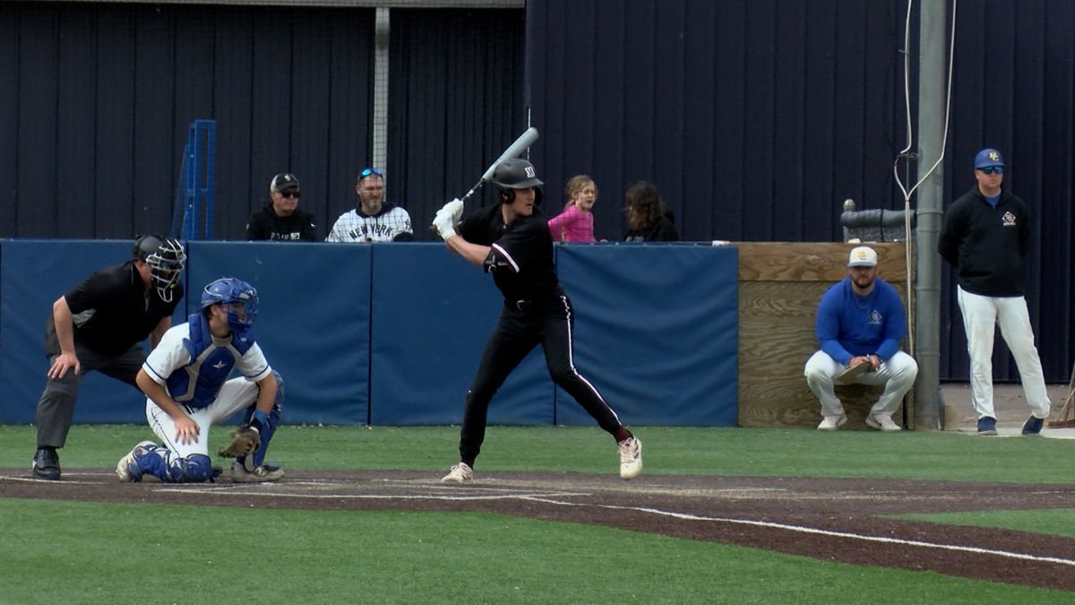 KCAU 9 SportsZone (@sportszonekcau9) on Twitter photo MUSTANGS MAKE IT A DOUBLE
<a href="/Mside_Baseball/">Morningside Baseball</a> takes the Friday series sweep over Briar Cliff, finishing off the day with a 13-3 win over the Chargers.
6 Mustangs each had 2 runs to their name.
WATCH HERE ⚾️⬇️
siouxlandproud.com/news/local-gpa… MUSTANGS MAKE IT A DOUBLE
<a href="/Mside_Baseball/">Morningside Baseball</a> takes the Friday series sweep over Briar Cliff, finishing off the day with a 13-3 win over the Chargers.
6 Mustangs each had 2 runs to their name.
WATCH HERE ⚾️⬇️
siouxlandproud.com/news/local-gpa…
