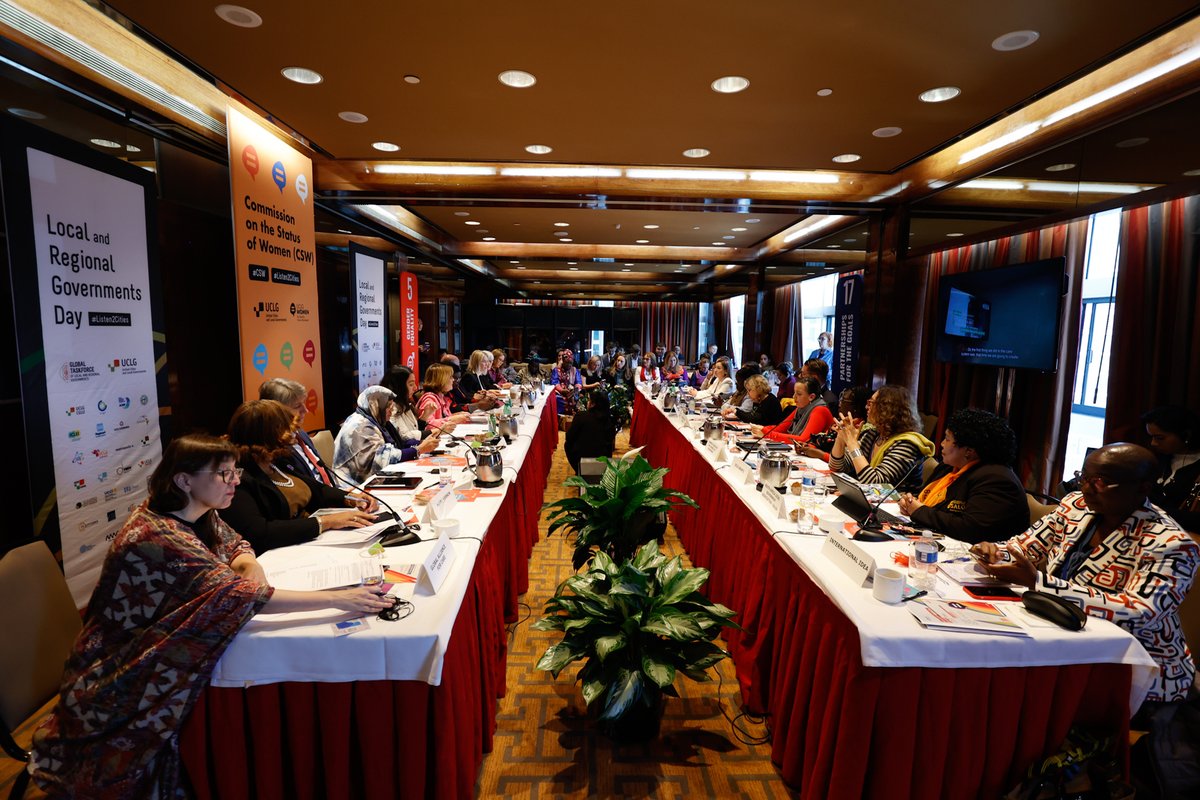 #Listen2Cities🟣As the #LRGs Days end, we celebrate #CSW69 as a unique occasion to create valuable alliances and strengthen solid partnerships in the pursuit of #Equality for all, everywhere and Localizing #Beijing30.

✨Statement &amp; Recommendations: global-taskforce.org/sites/default/… #WYDE