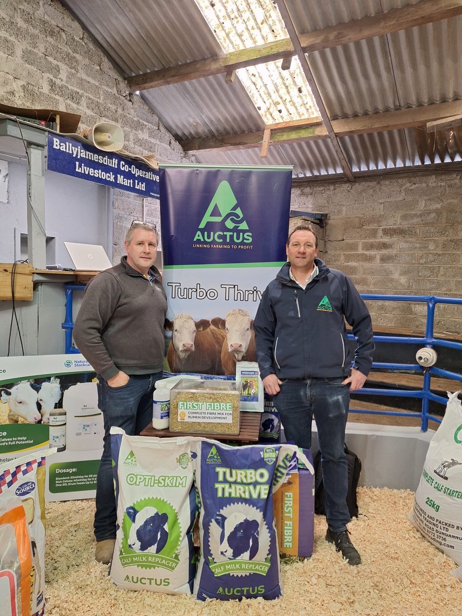 Thank you Micheál for the invitation to talk to your customers in Ballyjamesduff Co-op mart and store before the calf sale last week. I hope the talk was as good as the trade afterwards.