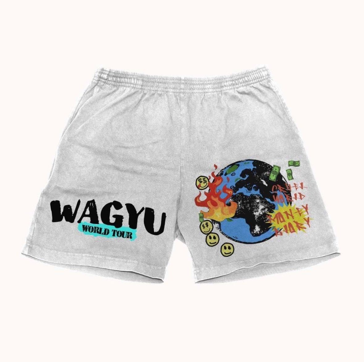 jessethechef's tweet image. In honor of Jesse, we're bringing back his first ever merch creation: Wagyu World Tour.
Many have asked for it, and we're proud to launch v2-featuring tees, shorts & hoodies this time around.
Pre-orders are open.
Shop now at weedandwagyu.com 🕊🥩