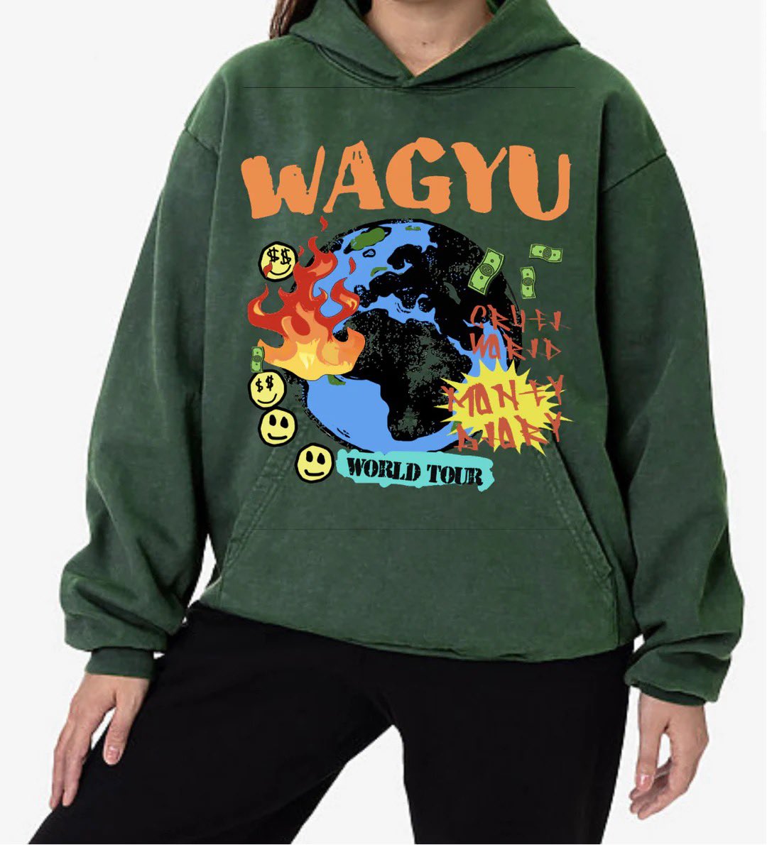 jessethechef's tweet image. In honor of Jesse, we're bringing back his first ever merch creation: Wagyu World Tour.
Many have asked for it, and we're proud to launch v2-featuring tees, shorts & hoodies this time around.
Pre-orders are open.
Shop now at weedandwagyu.com 🕊🥩