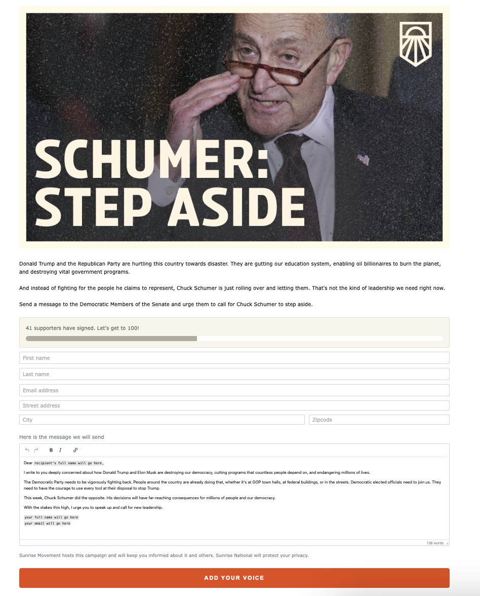 Sunrise Movement 🌅 tweet media