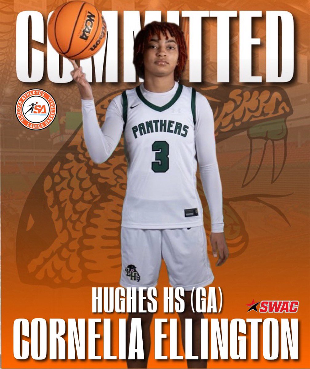 Sleeper Athletes Ladies Basketball (@sathleteslbb) on Twitter photo #Hughes HS (GA) 2025 G Cornelia Ellington (<a href="/neliaellington/">Cornelia Ellington</a>) commits to the #FAMU #Rattlers 🧡💚🐍 <a href="/CoachBGordon/">coach_bigpressure🧡💚</a> #Hughes HS (GA) 2025 G Cornelia Ellington (<a href="/neliaellington/">Cornelia Ellington</a>) commits to the #FAMU #Rattlers 🧡💚🐍 <a href="/CoachBGordon/">coach_bigpressure🧡💚</a>