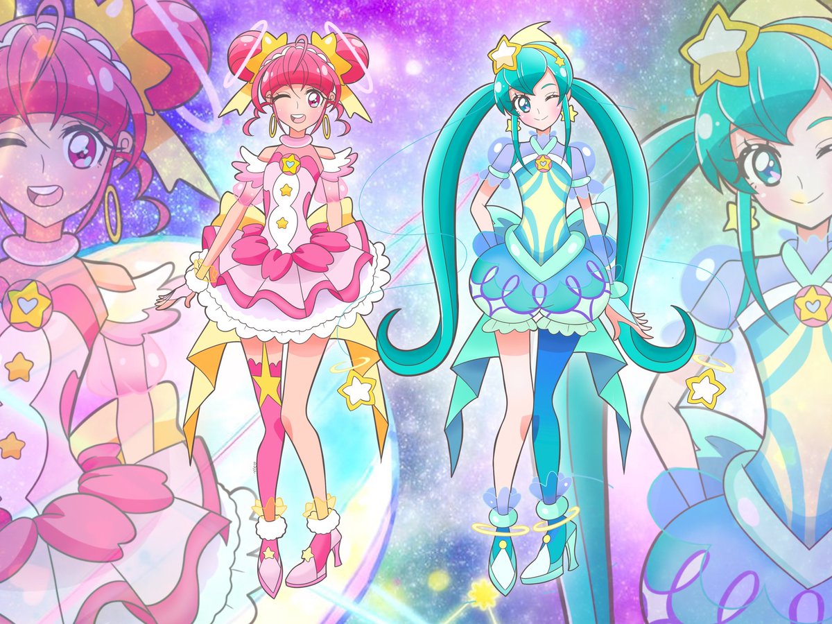 CocoPomelo_MC's tweet image. ⭐otona Star twinkle Precure⭐
I didn't know how difficult it was to redesign designs that I think are perfect, although they are not as good as the originals, I was quite happy with the result 🩷💚
#Precure #prettycure #precure2025 #StarTwinklePrecure