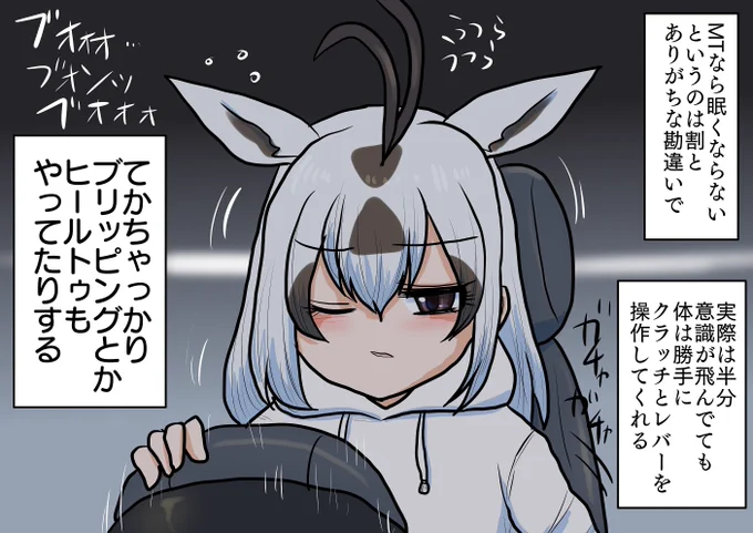 マニュアル車なら?

MTなら眠くならないという俗説 