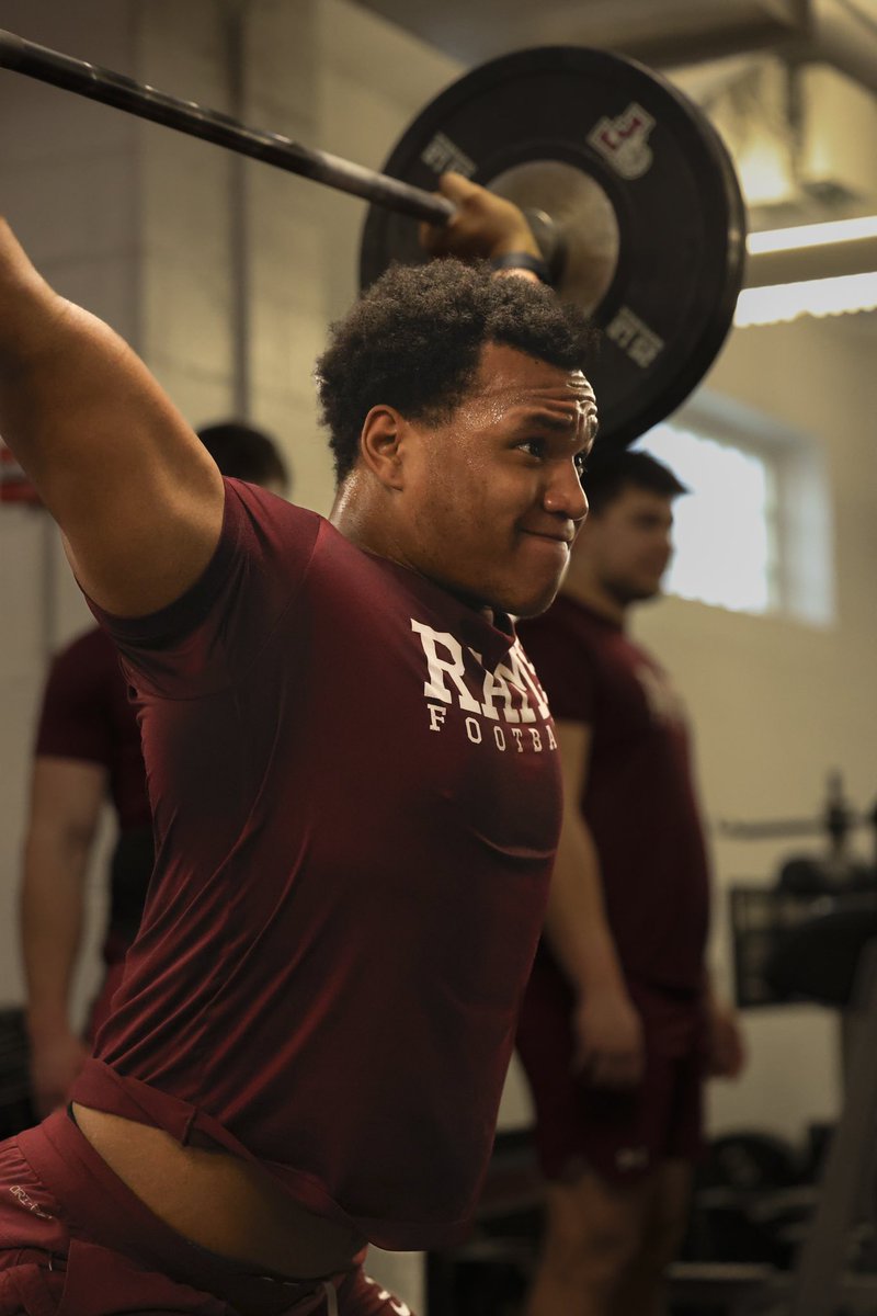 FORDHAMFOOTBALL's tweet photo. Building Greatness. 

#RAMILY 🐏 https://t.co/PXcDilF9EA