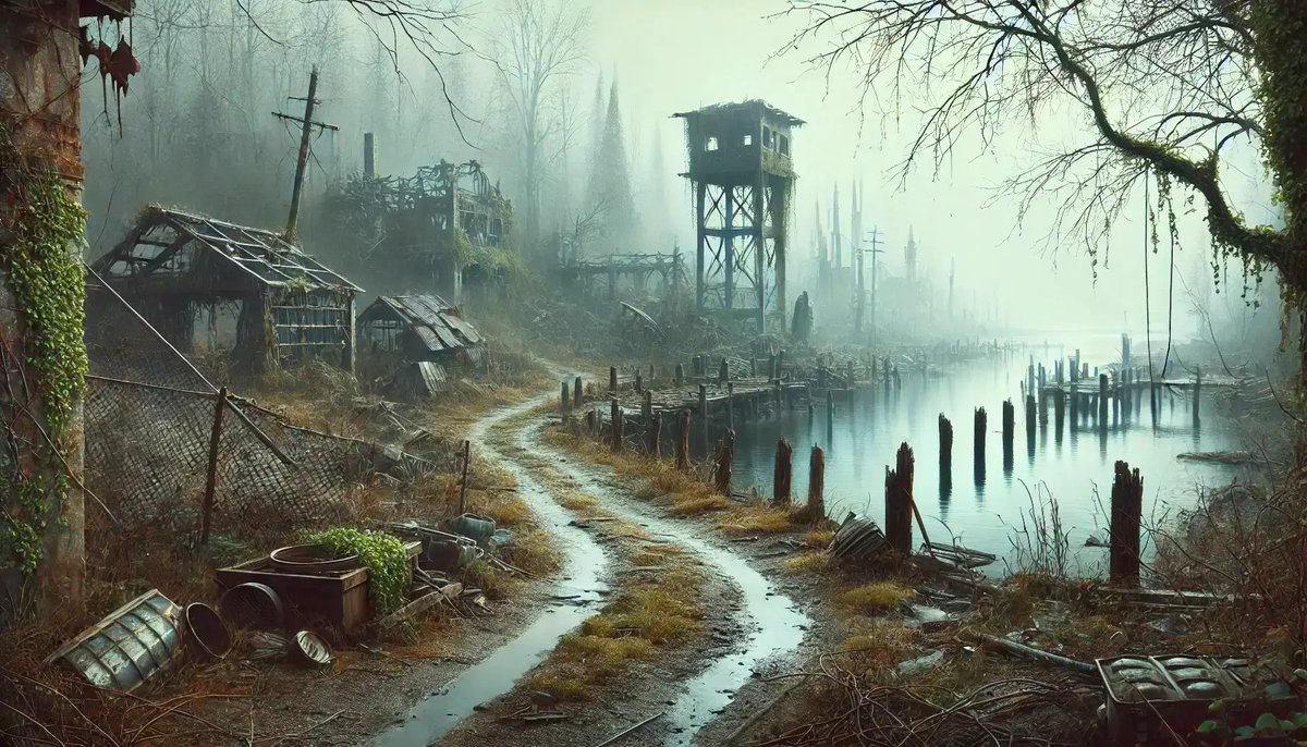 LostSignals2089's tweet photo. - The Massacre of Hollow Point -

Hollow Point wasn’t a battleground. It wasn’t a threat. It was a rare place of peace, where people still believed in more than just survival.

Then the Nodeborn came.

No warning. No mercy. They cut through the settlement like a plague, slaughtering everyone in their path. Some fought. Some ran. It didn’t matter. By sunrise, Hollow Point was nothing but smoldering ruins and silence.

Ryley was just a teenager when he watched his home burn. Now, it’s nothing but ash and ghosts.

Peace never lasts.

#LostSignals #Concept #HollowPoint #Nodeborn #Massacre #Gaming