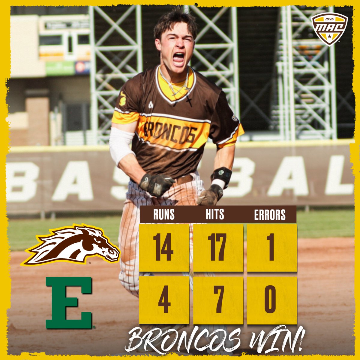 BRONCOS WIN!!! <a href="/TannerMally/">Tanner Mally</a> ends it with a two-run double!

#BroncosReign