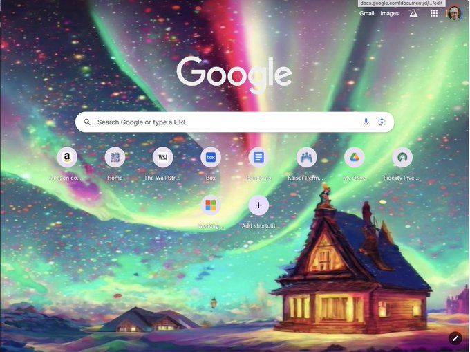 Mine. For now. Customized by AI.  #artificial_intelligence #chrome <a href="/AIinEDU/">Hall Davidson</a>