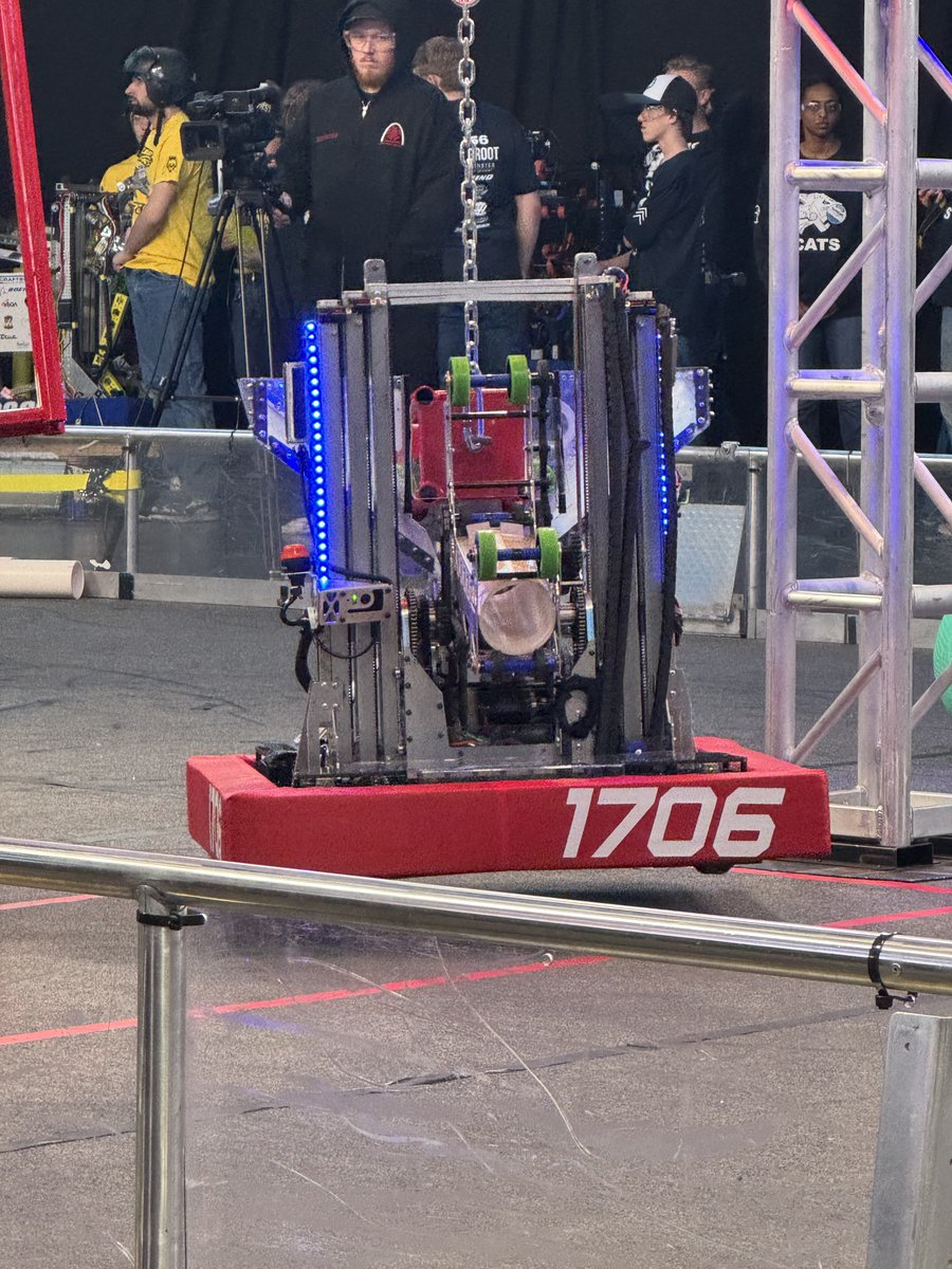 Ratchet Rockers (@frc1706) on Twitter photo After day 1 of competition we are currently ranked 3rd.
The robot is all powered down and taking a nap for the night.
#WeAreWentzville #rr1706 #omgrobots
<a href="/WSDinfo/">Wentzville Schools</a> <a href="/HoltADOffice/">Holt Athletics</a> <a href="/thsactivities/">THS Activities</a> <a href="/EaglesLibertyAD/">LHS Activities</a> <a href="/WSDinfo/">Wentzville Schools</a> <a href="/NP_Grizzlies_AD/">North Point Grizzlies Activities</a> After day 1 of competition we are currently ranked 3rd.
The robot is all powered down and taking a nap for the night.
#WeAreWentzville #rr1706 #omgrobots
<a href="/WSDinfo/">Wentzville Schools</a> <a href="/HoltADOffice/">Holt Athletics</a> <a href="/thsactivities/">THS Activities</a> <a href="/EaglesLibertyAD/">LHS Activities</a> <a href="/WSDinfo/">Wentzville Schools</a> <a href="/NP_Grizzlies_AD/">North Point Grizzlies Activities</a>