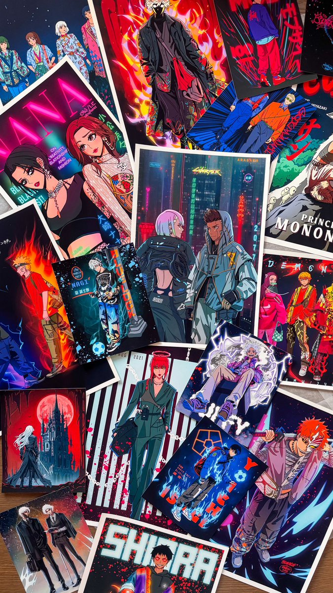So many Darkmode prints👾