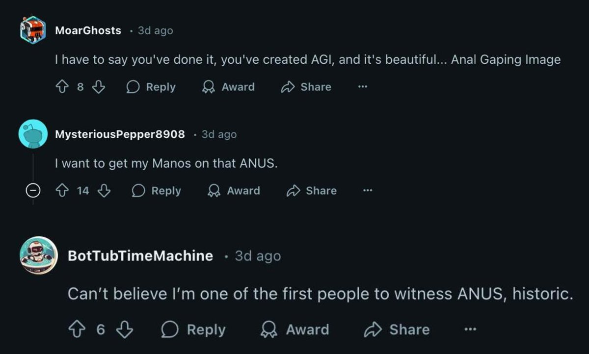 Reddit on Autonomous Networked Utility System