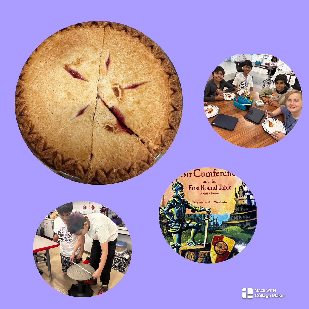 May Voltz (@mayv1) on Twitter photo Purple 5th Graders <a href="/NetZeroLee/">Richard J. Lee Elementary</a> had a blast learning, measuring, and investigating Pi and of course enjoying some Pie 🥧 #MathmaticLeeSpeaking Thank you lovely FamiLees for contributing to our learning today! Purple 5th Graders <a href="/NetZeroLee/">Richard J. Lee Elementary</a> had a blast learning, measuring, and investigating Pi and of course enjoying some Pie 🥧 #MathmaticLeeSpeaking Thank you lovely FamiLees for contributing to our learning today!