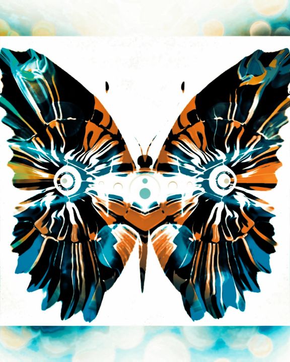 Art of the Day: "Negative butterfly". Buy at: ArtPal.com/dolendaniel?i=…