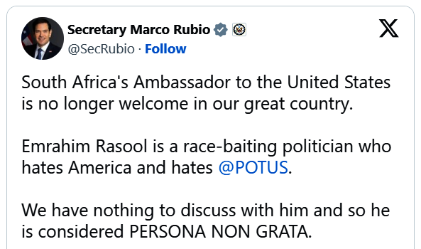 TruthSiren's tweet image. DONALD TRUMP AND HIS MAGA TEAM ARE NOW PILING THE SHIT ON THE BANKRUPT, CORRUPT AND FAILED SOUTH AFRICAN ANC GOVERNMENT. WELL DONE @POTUS !