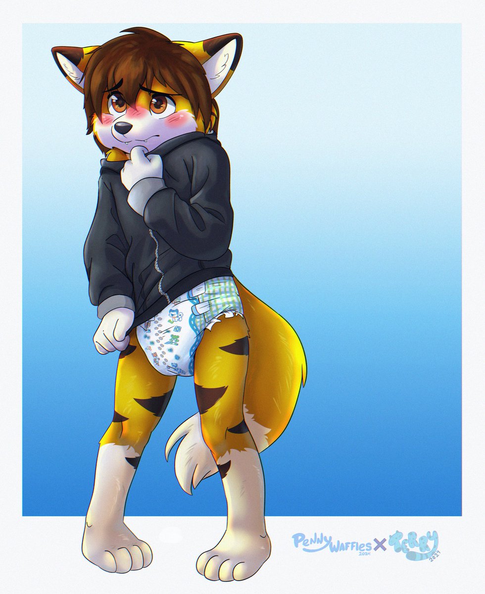 Hi puppies, I'm sharing some completed commissions. 
Sorry, I was sick and couldn't post these. I'll continue posting the others in the coming days.Thank you all very much for your support.
Collaboration with <a href="/PennyDawffles/">Penny Waffles 🐶🐾🍼🔦📼🔎</a>