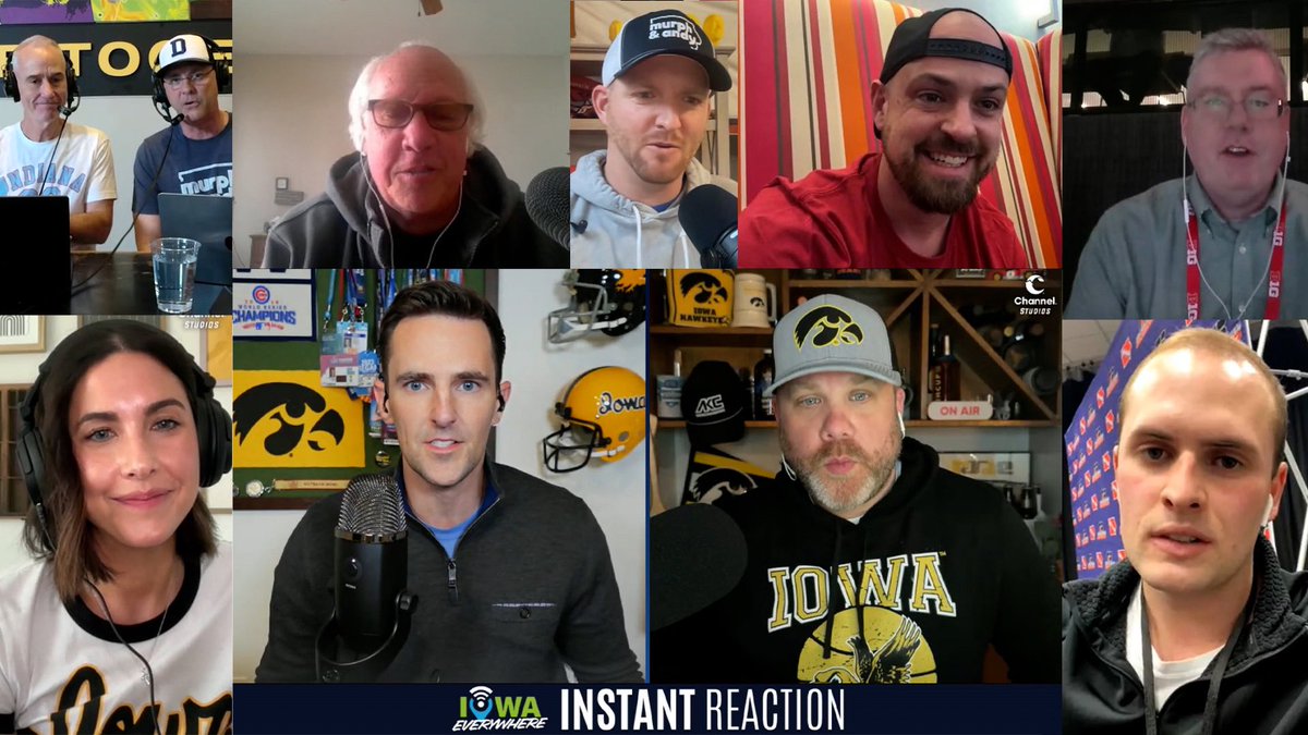Chris Hassel (@hassel_chris) on Twitter photo Could not be more proud of the <a href="/IowaEverywhere/">IowaEverywhere</a> team tackling the Fran breaking news today. Between Murph & Andy and our Instant Reaction pod we had over 25,000 live viewers.
We were able to hit this thing from every angle and from all over:
<a href="/ScottDochterman/">Scott Dochterman</a> from Big Ten tourney Could not be more proud of the <a href="/IowaEverywhere/">IowaEverywhere</a> team tackling the Fran breaking news today. Between Murph & Andy and our Instant Reaction pod we had over 25,000 live viewers.
We were able to hit this thing from every angle and from all over:
<a href="/ScottDochterman/">Scott Dochterman</a> from Big Ten tourney