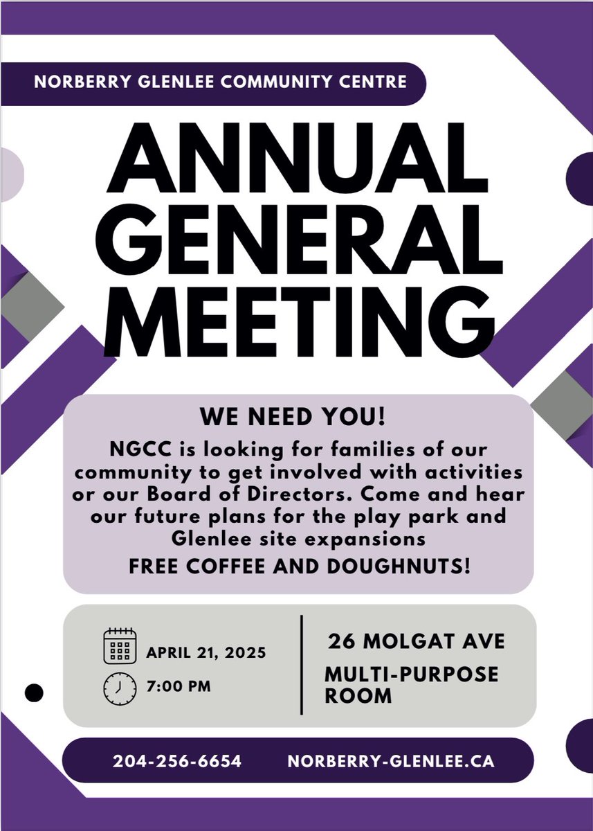 NGCC annual meeting is open to anyone to come hear about our upcoming year!