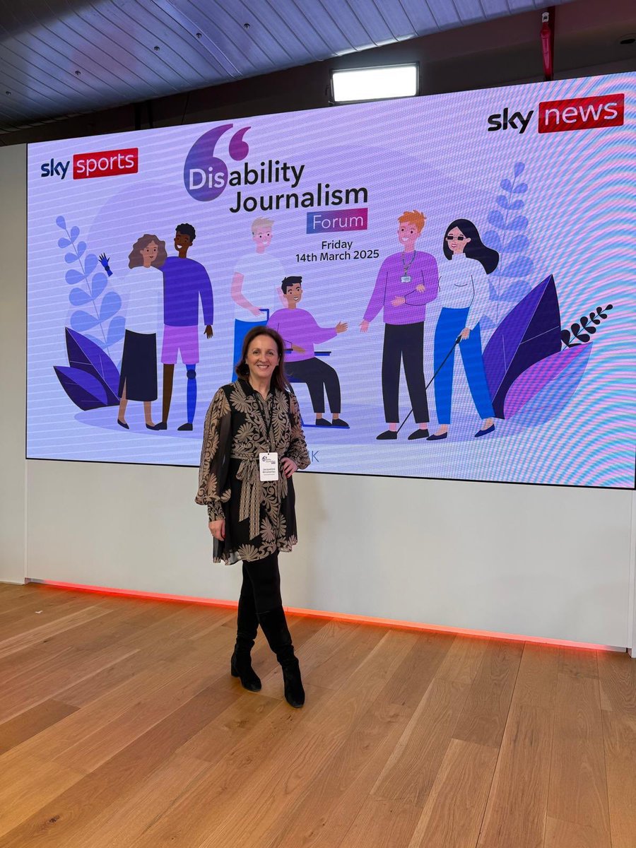 It was such a pleasure to join the <a href="/DisJournoForum/">Disability Journalism Forum</a> event at <a href="/SkyNews/">Sky News</a> Headquarters presenting on all things 
The “Access to Work award “ and its importance in reducing the disability employment gap. #DJF2025