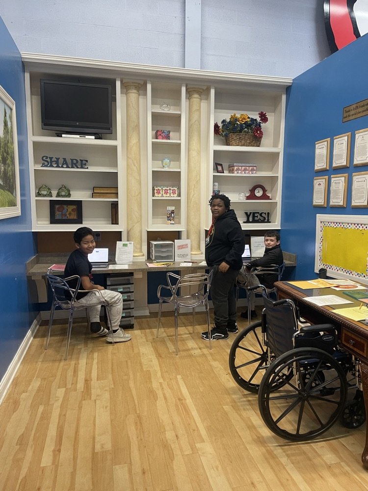 5th grade had a great day at JA Biztown today!