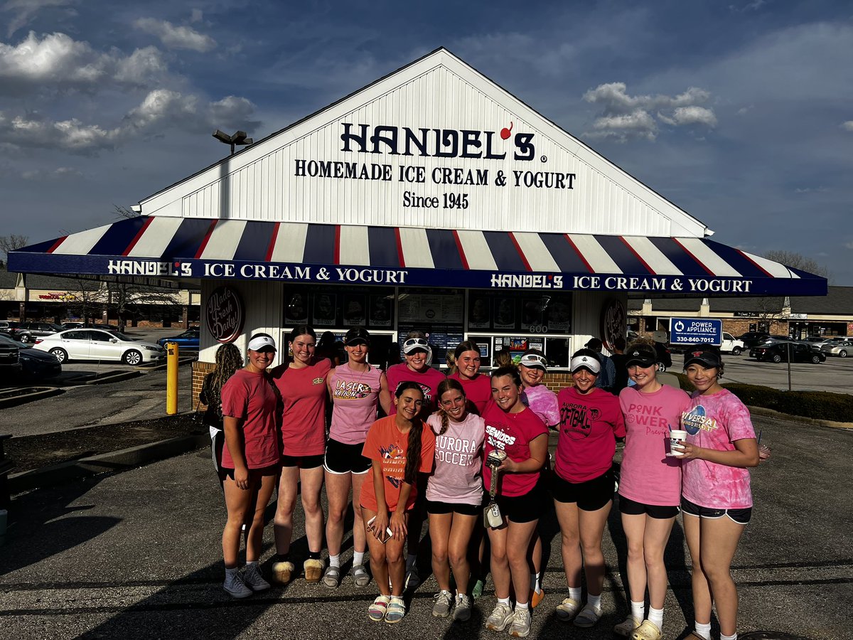 Ice cream after practice 🍦