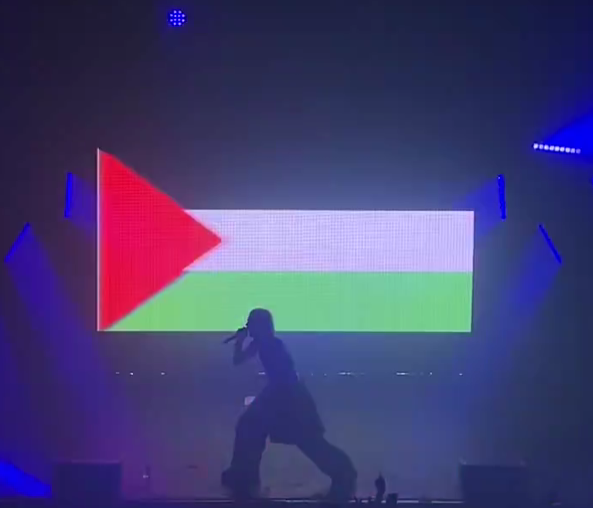 Free Palestine

Joost Klein at London's Europapa Concert