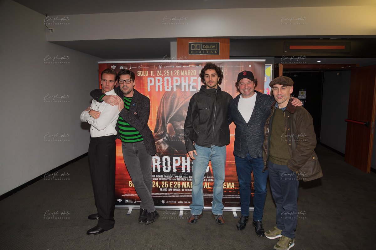 LucaphPhoto's tweet image. Premier #prophecy - UCI Cinemas Bicocca , Milano - 12  marzo 2025

#photocall  #premier #milano #damianogavino #giuliogreco #brandonboxproduction #photojurnalism #reportage #marzo #prophecyilfilm #entrainement #fotografomilano #photographer #ucicinemas #bicoccavillage #anime