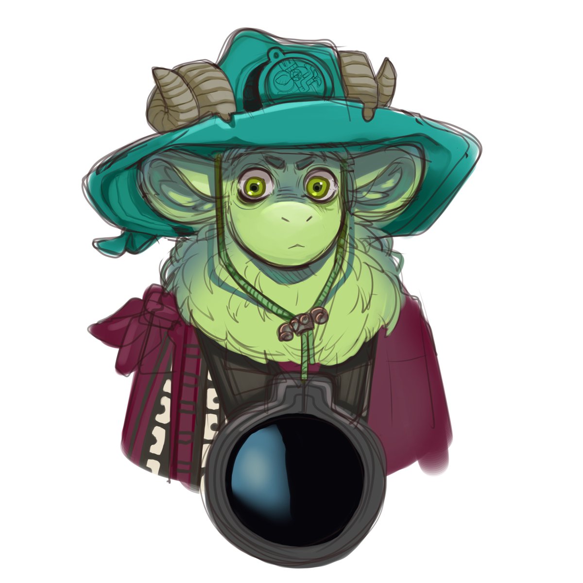 babylon1nlammas's tweet image. my pathfinder character