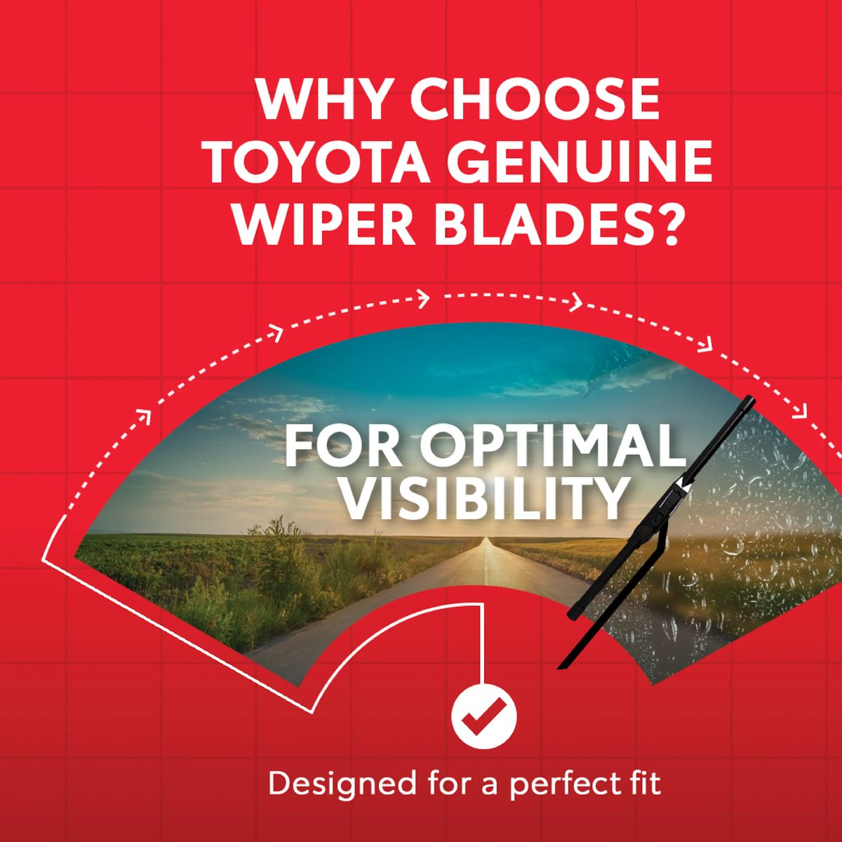 VernonToyota's tweet photo. Slush, rain, or snow—stay ready for whatever the road throws your way with Toyota Genuine Wiper Blades! Engineered for a perfect fit and maximum visibility, so you can drive with confidence in any weather.
Free installation with purchase at #VernonToyota https://t.co/WCchO6us4S