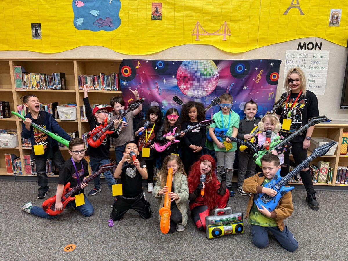 1st grade rocked the stage for the biggest act of the school year, our 120th day of school! We chose to acknowledge the 120th day this year to integrate &amp; compliment our common core math standards (Count to 120). <a href="/SumnerSchools/">Sumner-Bonney Lake School District</a> <a href="/Adam_Uhler/">Adam Uhler</a> @LaurieDent1