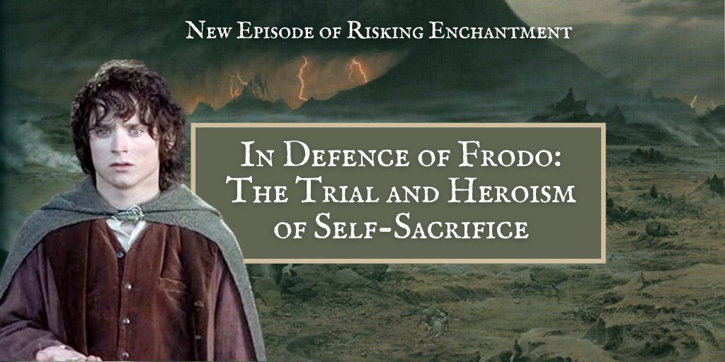 For our latest episode of Risking Enchantment I'm joined by <a href="/piousmouse/">Venerable Dishrag of a Pious Mouse</a> to discuss one of our favourite topics, Frodo Baggins, and what it means to be the hero of The Lord of the Rings. Available now on podcast apps or at the link below:
rachelsherlock.com/podcast/episod…