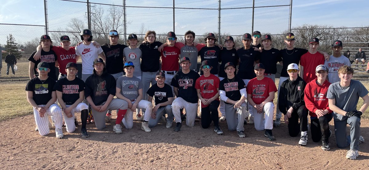 Clinton Varsity Baseball tweet media