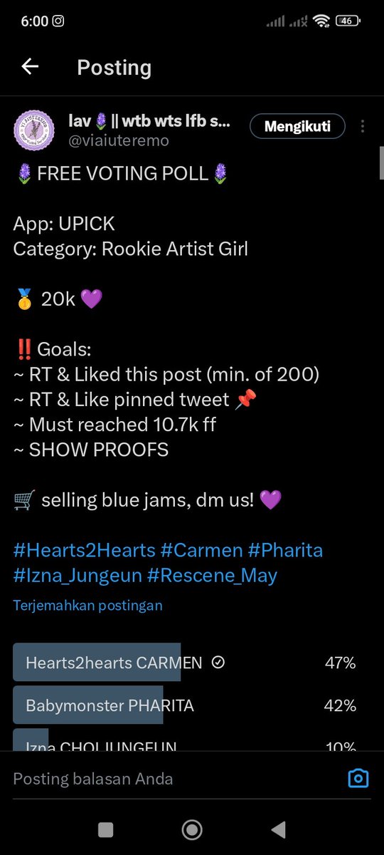 loverstoo2230's tweet photo. @viaiuteremo Vote for #carmen #Hearts2Hearts https://t.co/gP5TSXKEuw