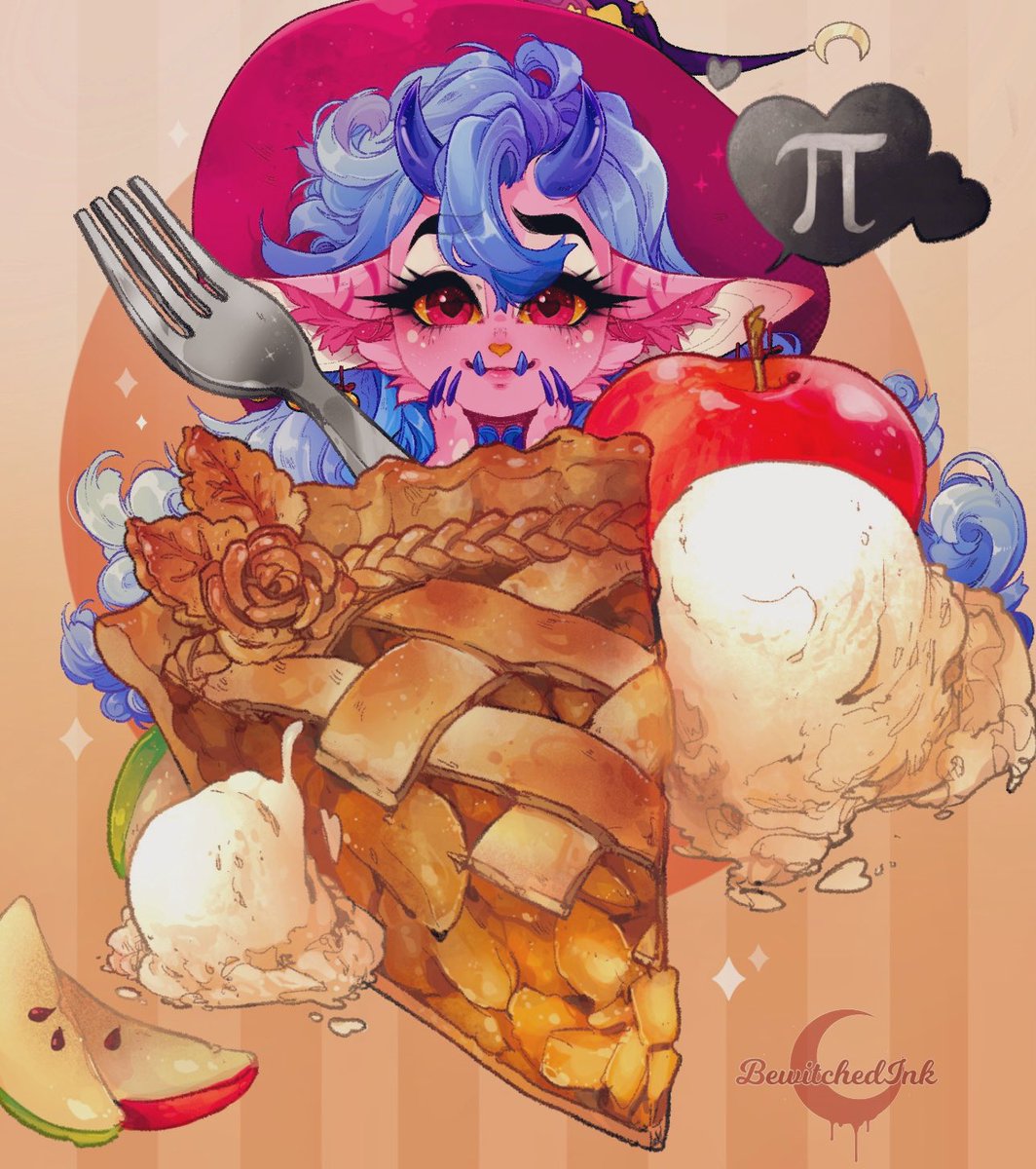 「 PI DAY YCH  Here come the Cutie Pies~ 1」|☾ WITCH ☾のイラスト